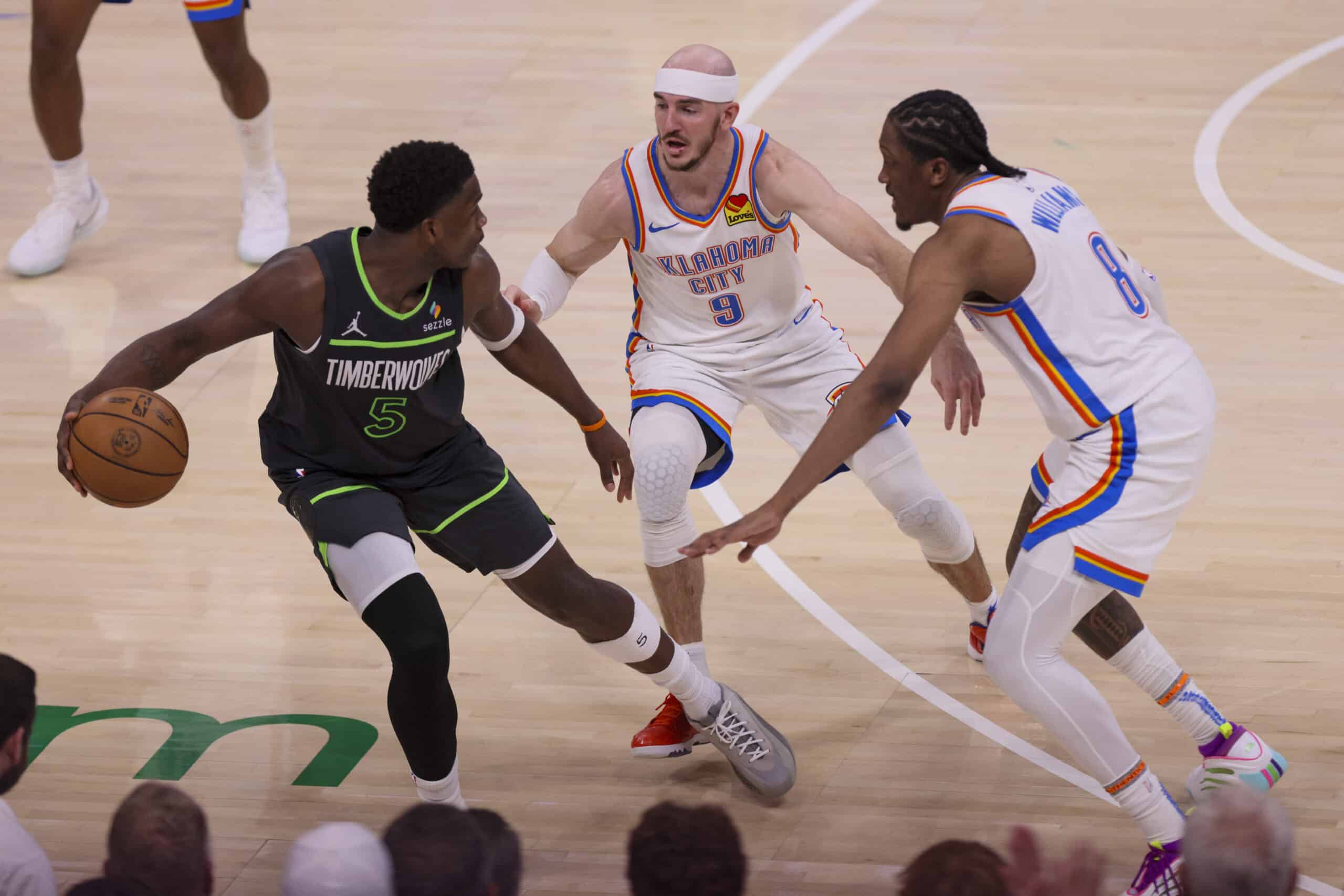 Timberwolves Face Uphill Battle Against Thunder's Aggressive 'AAU' Defense in NBA Playoffs