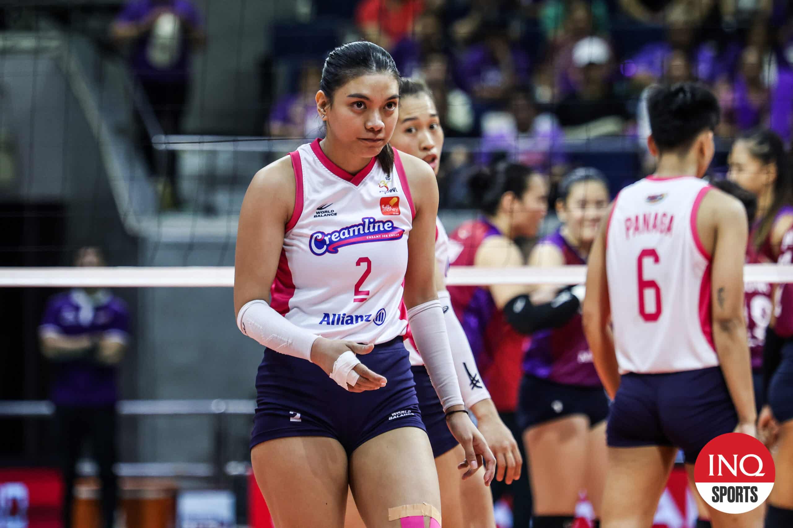 Creamline's Carlos and Valdez Celebrate Triumphant Return to PVL Finals