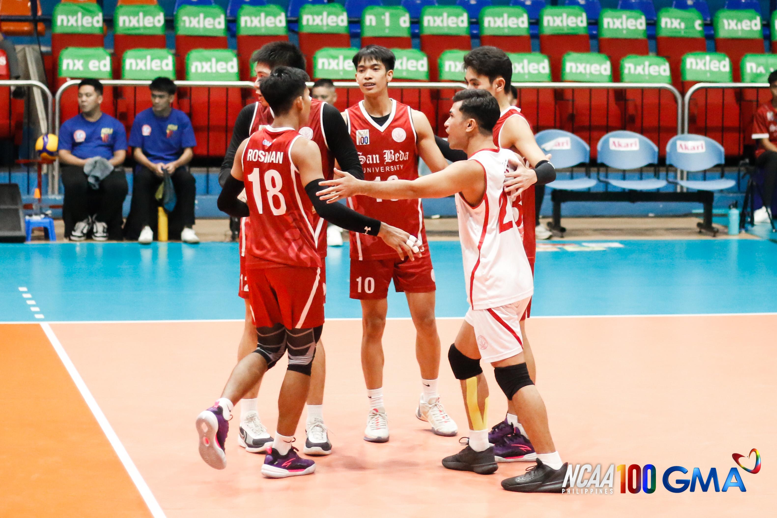 San Beda Red Spikers Dominate EAC, Keep Final Four Hopes Alive in NCAA Volleyball