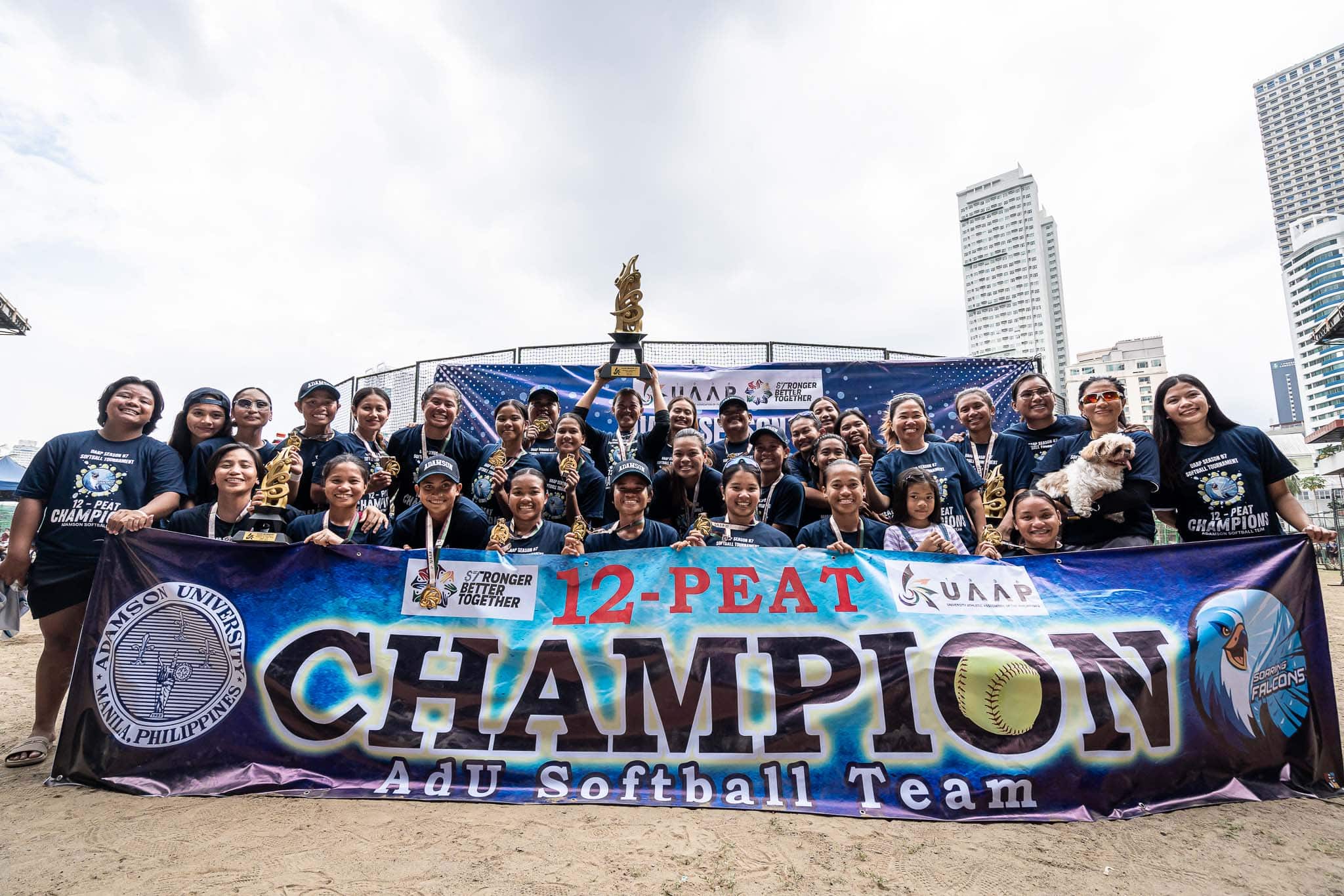 Adamson Lady Falcons Soar to Historic 12th Consecutive UAAP Softball Championship