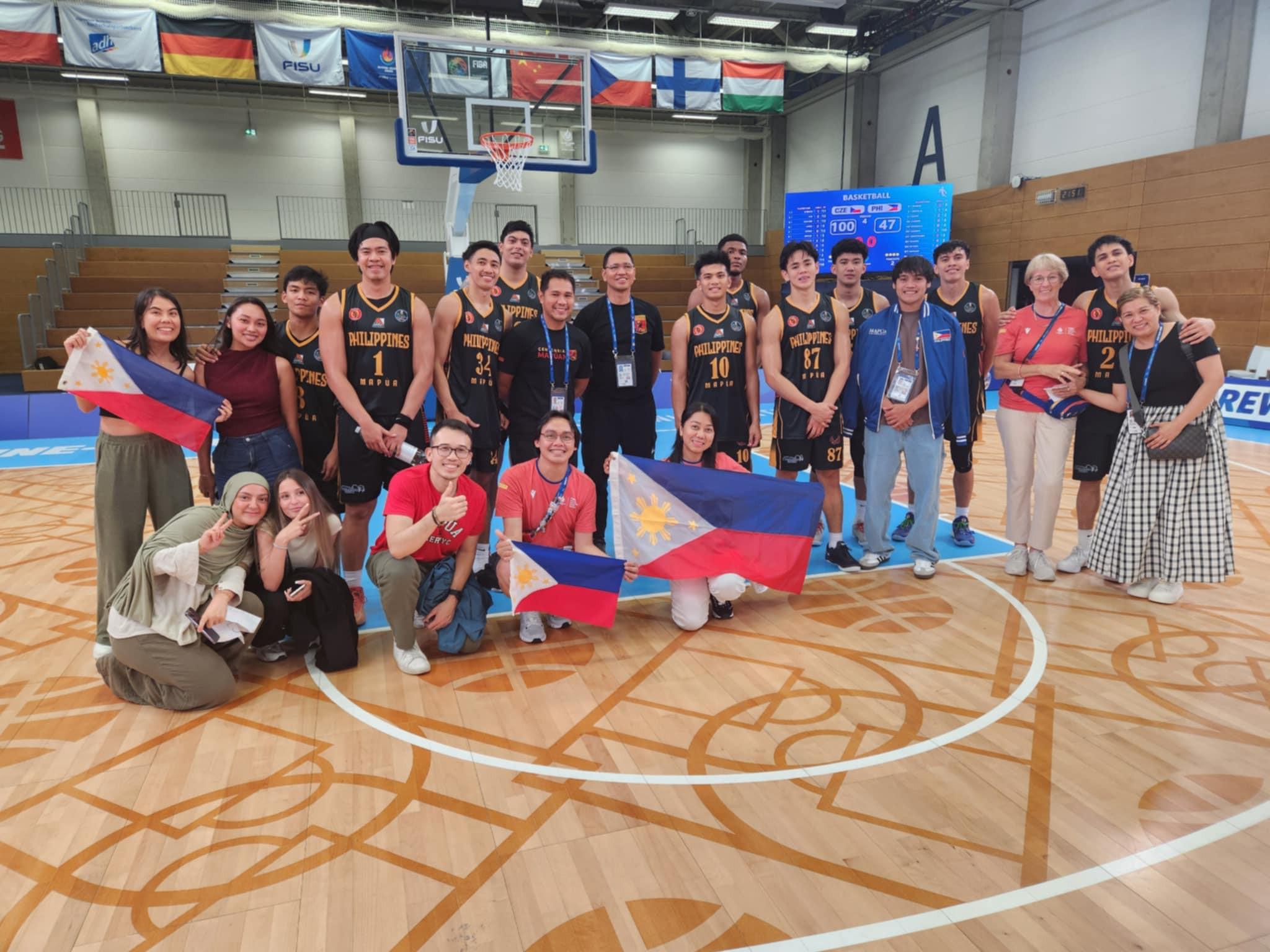Mapua Cardinals Shine on Global Stage at World University Games in Germany